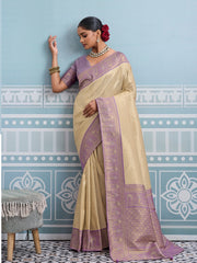 Woven Design Art Silk Saree