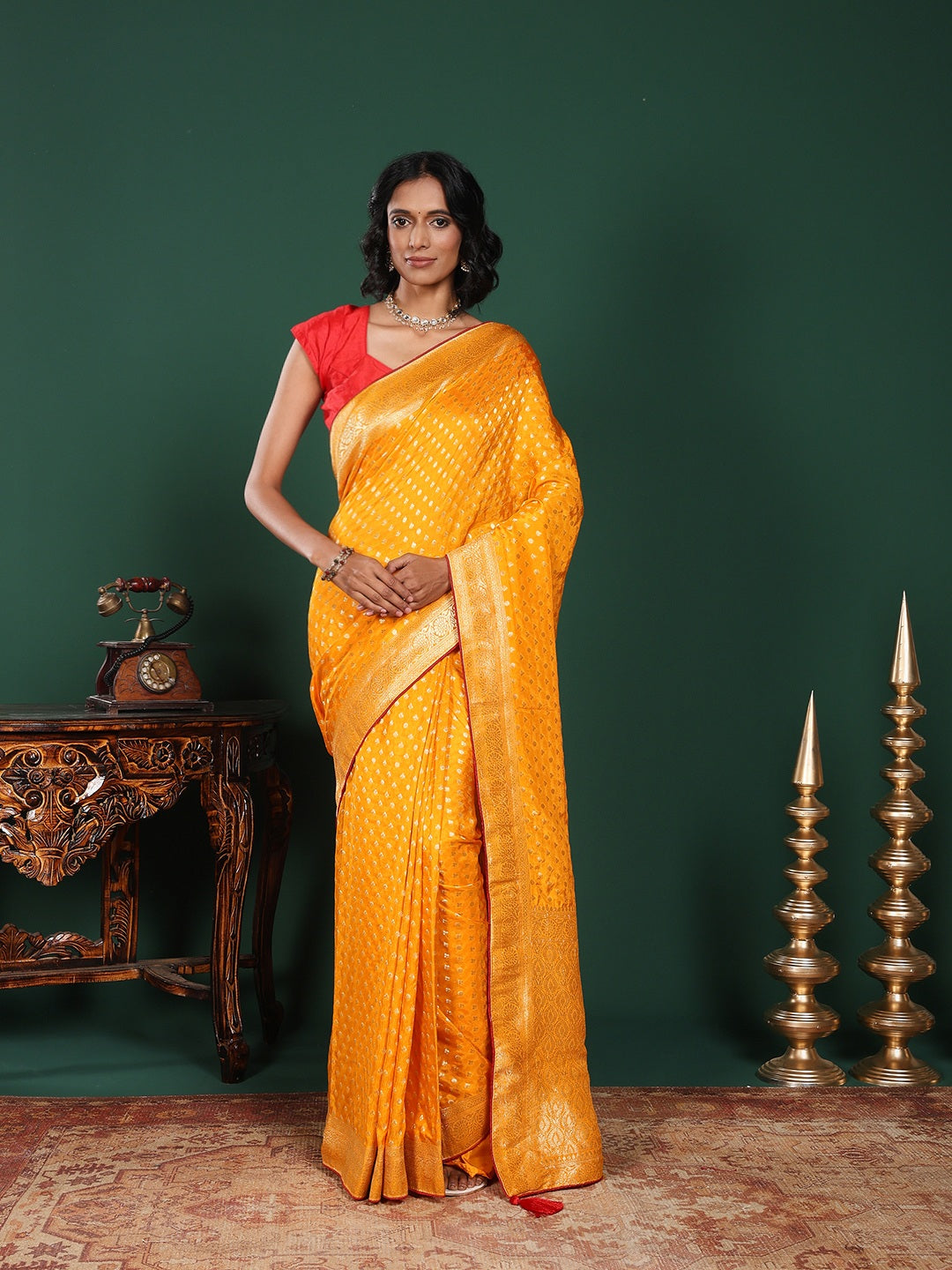 Woven Design Dola Silk Saree