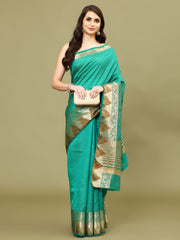 Zari Border Woven Handloom Saree