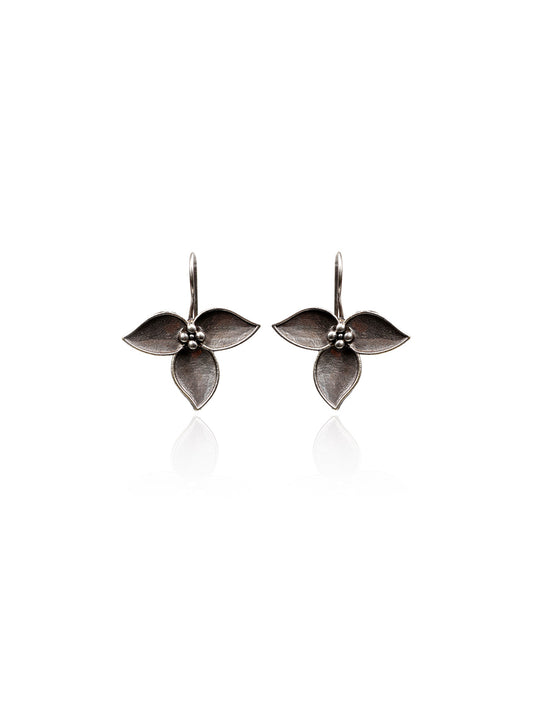 Leaf Oxidized Earring