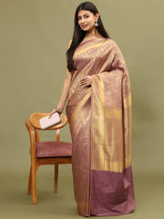 Zari Jaal Woven Handloom Saree