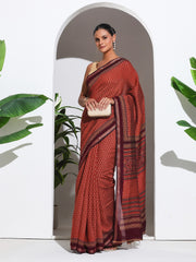 Digital Printed Art Silk Saree