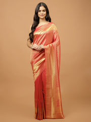 Zari Booti Woven Handloom Saree