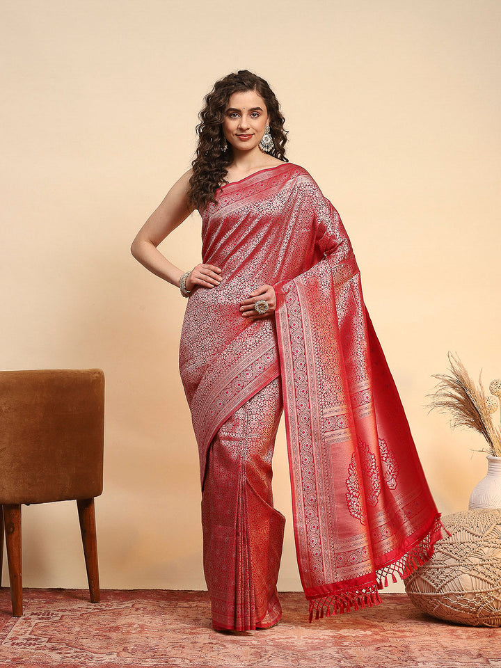 Woven Design Art Silk Saree