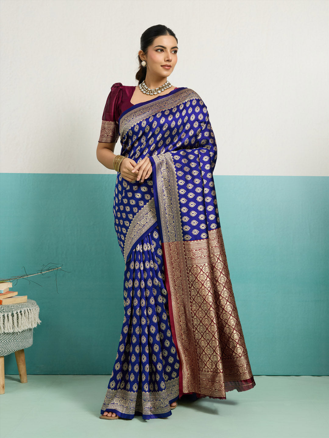 Woven Design Art Silk Saree