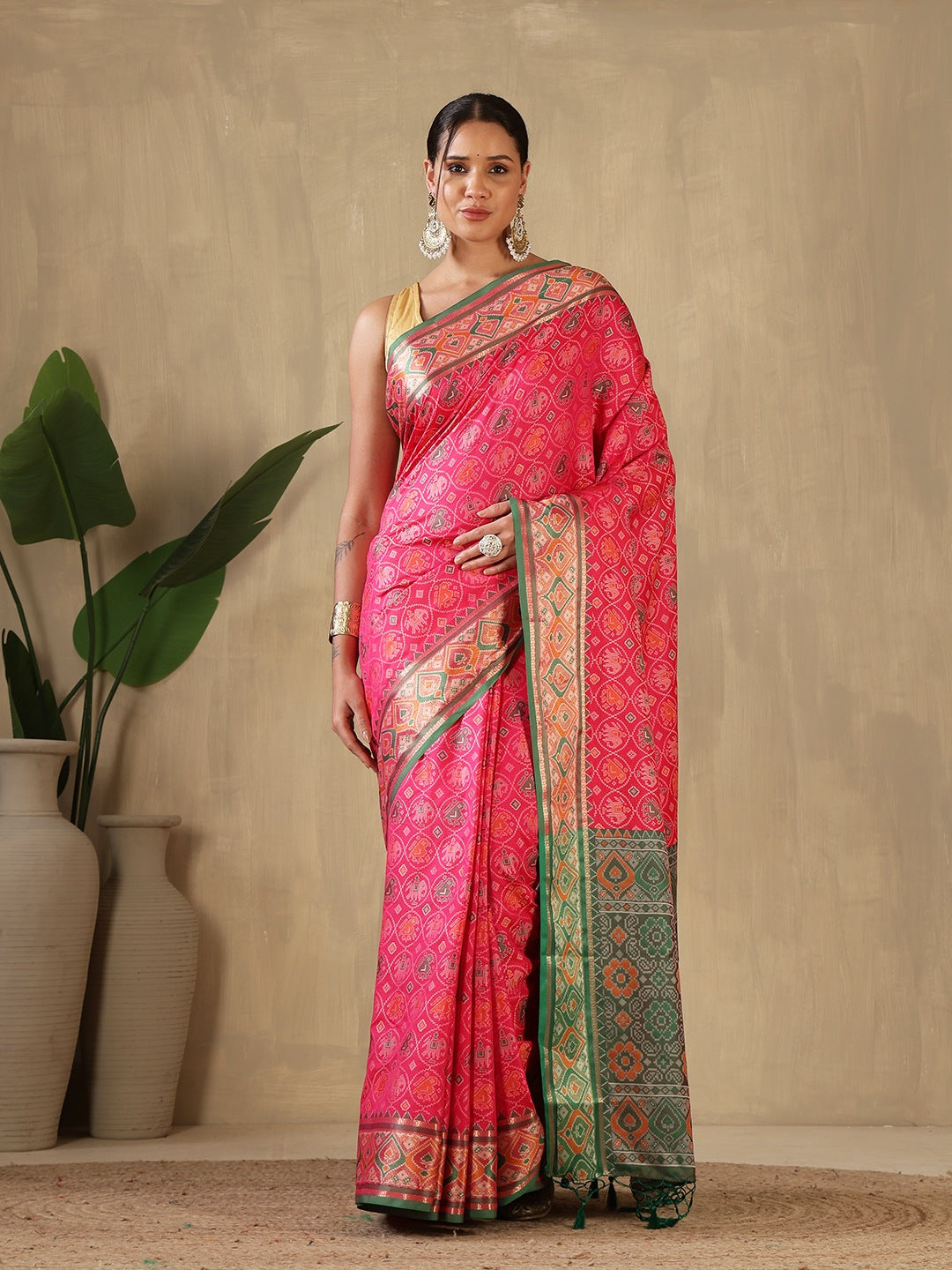 Woven Design Art Silk Saree