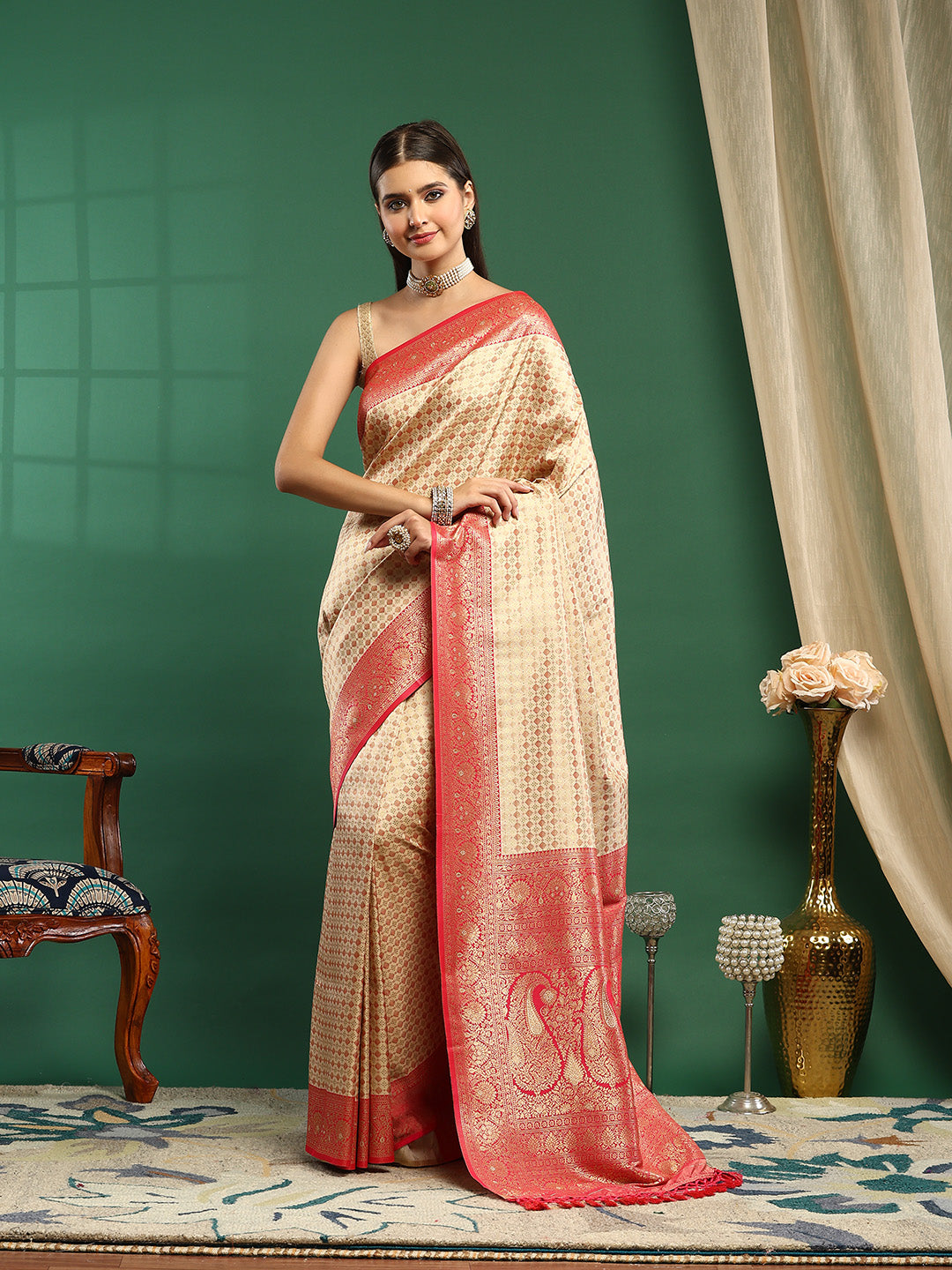 Woven Design Art Silk Saree