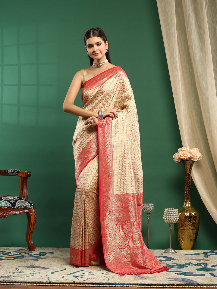 Woven Design Art Silk Saree