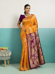 Woven Design Art Silk Saree