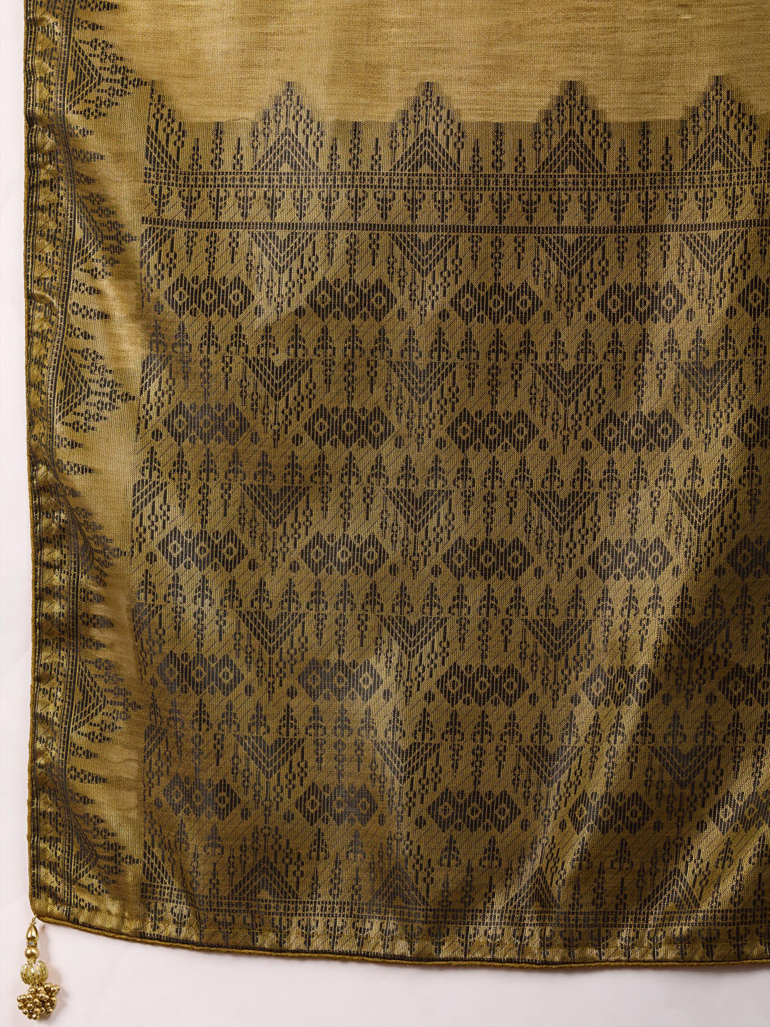 Woven Design Cotton Linen Saree