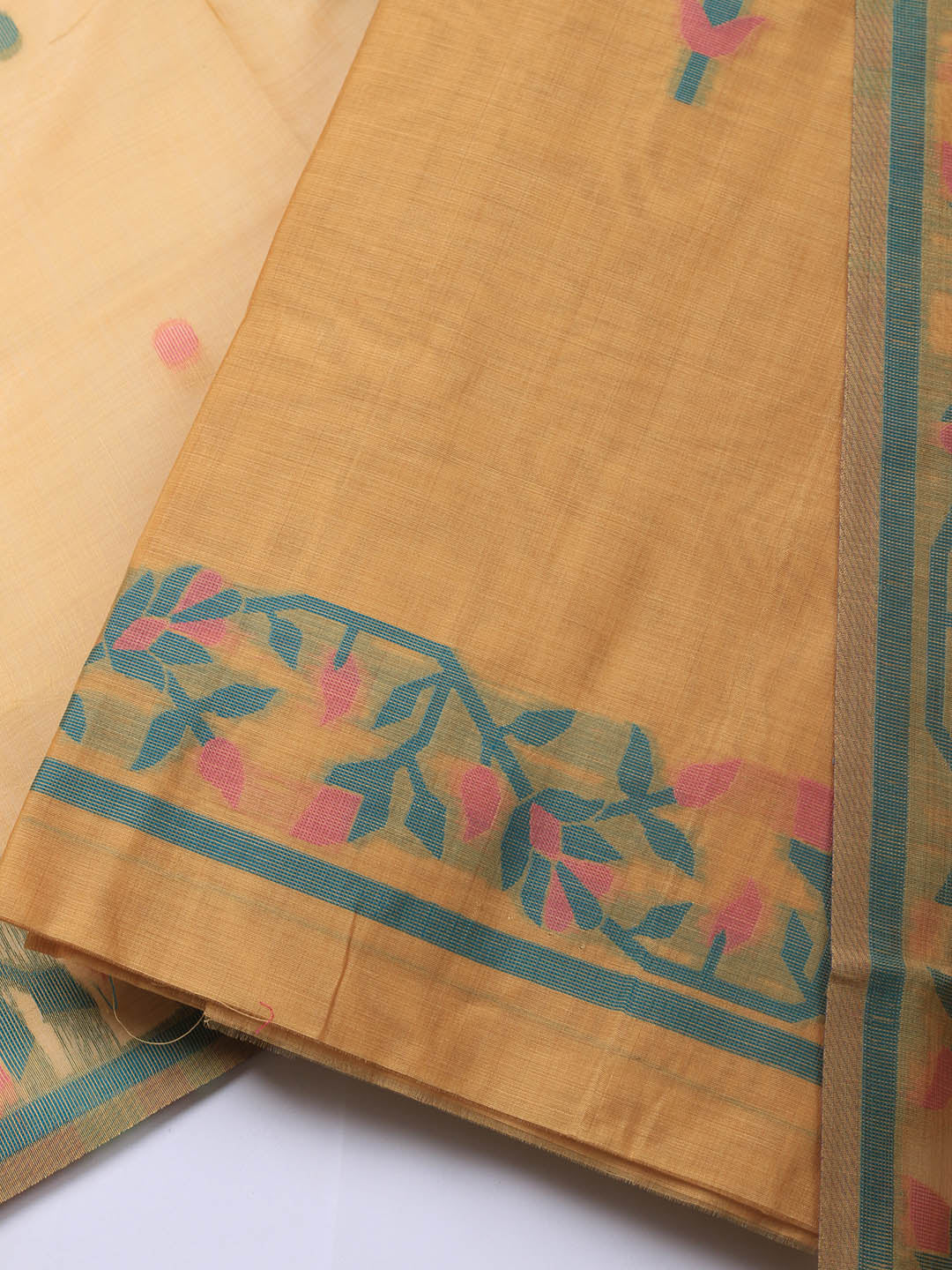 Jamdani Chanderi Unstitched Suit Piece With Dupatta