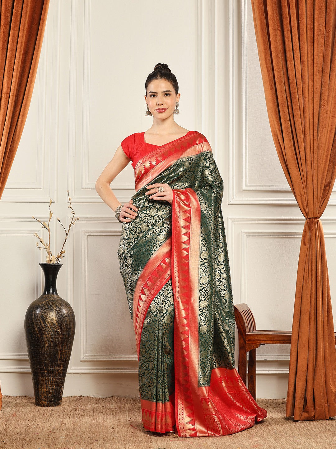 Woven Design Art Silk Saree