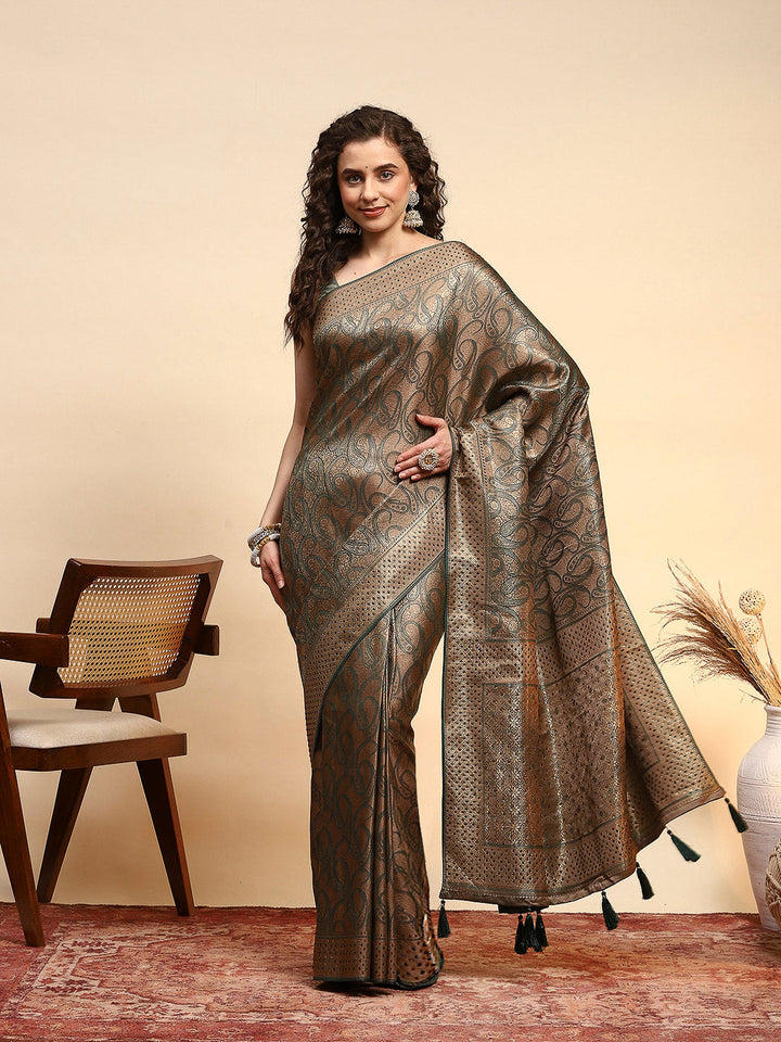 Woven Design Banarasi Saree