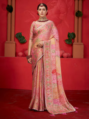 Printed Georgette Saree