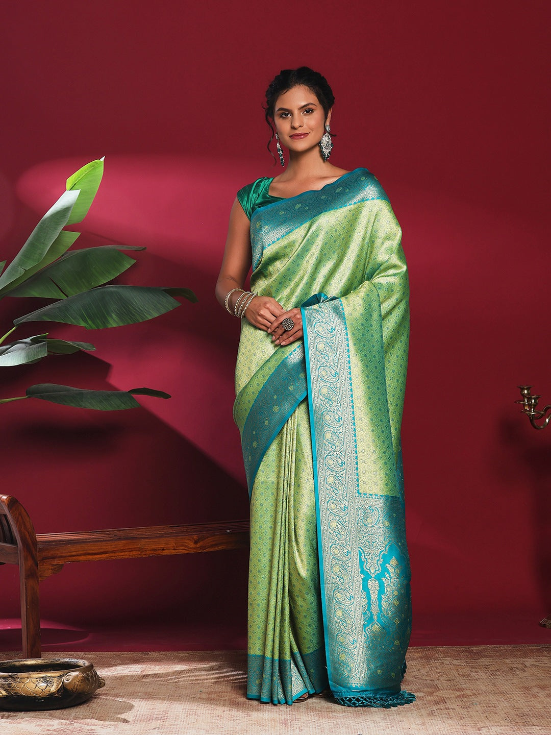 Woven Design Art Silk Saree