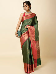 Zari Jaal Woven Cotton Saree