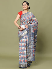 Patola Printed Art Silk Saree