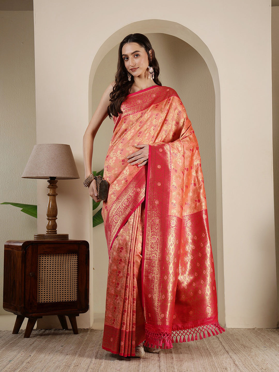 Woven Design Art Silk Saree
