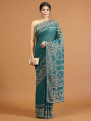 Digital Printed Georgette Saree