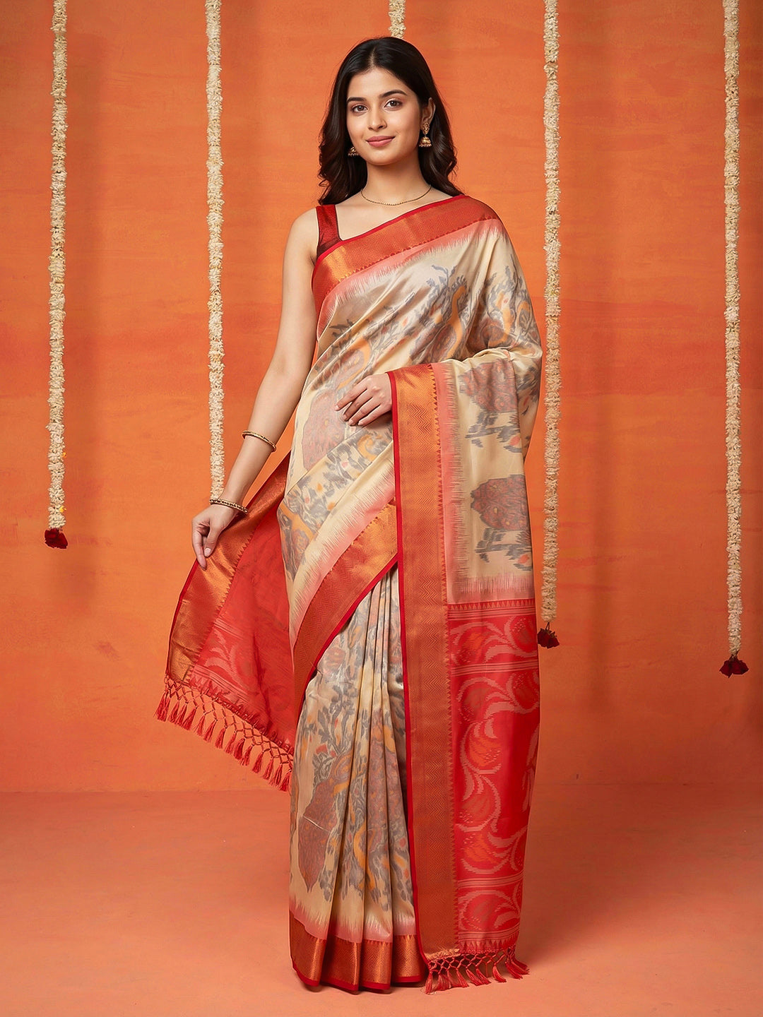 Woven Design Art Silk Saree