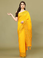 Zari Border Woven Handloom Saree