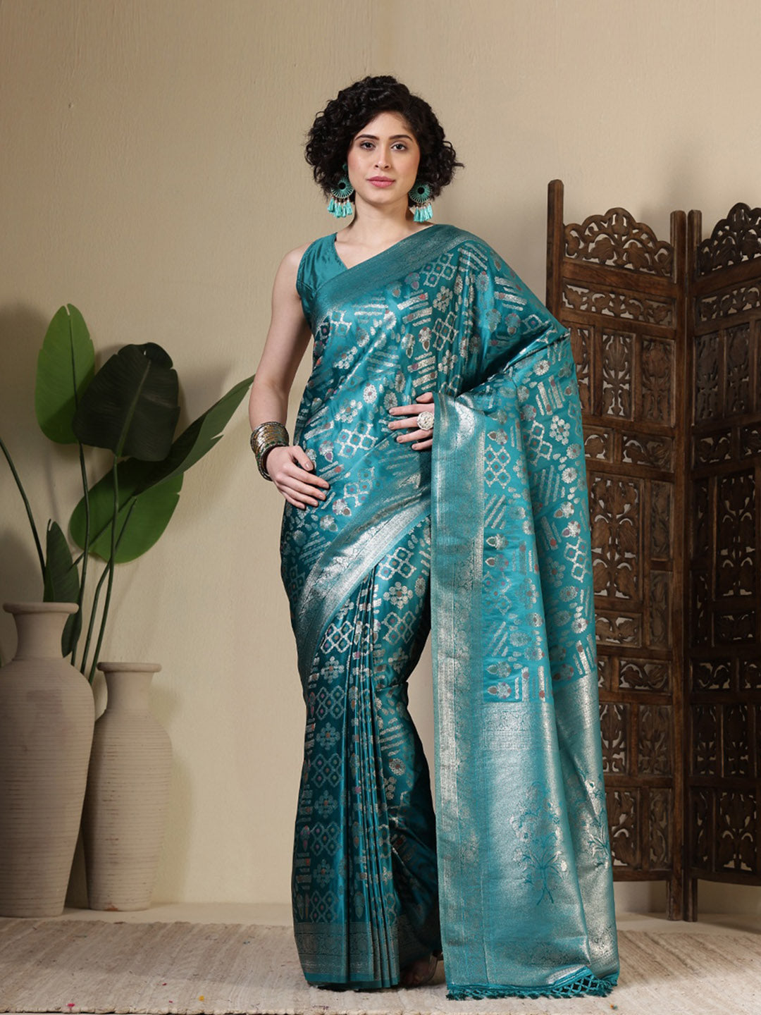 Woven Design Art Silk Saree