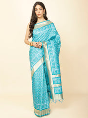 Patola Print Woven Handloom Saree