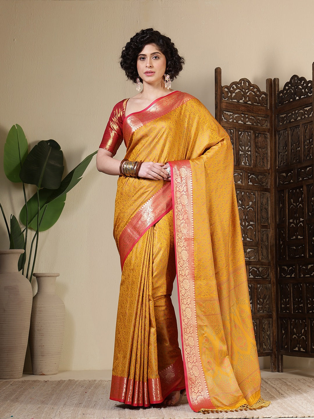 Woven Design Art Silk Saree