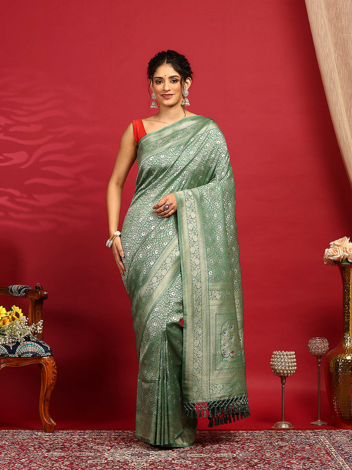 Woven Design Art Silk Saree