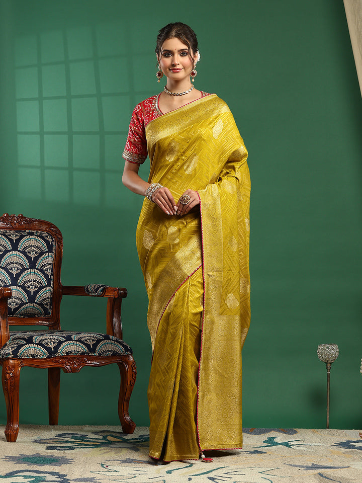 Embroidered Banarasi Saree