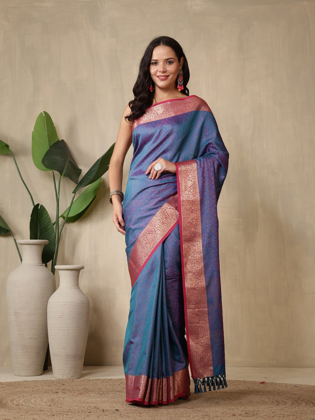 Woven Design Art Silk Saree