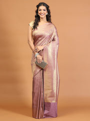 Zari Jaal Woven Handloom Saree