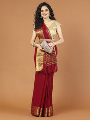 Stone Booti Chiffon Woven Saree