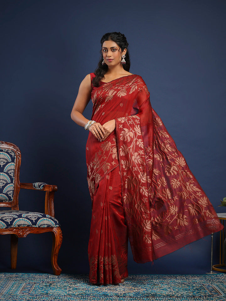 Woven Design Art Silk Saree