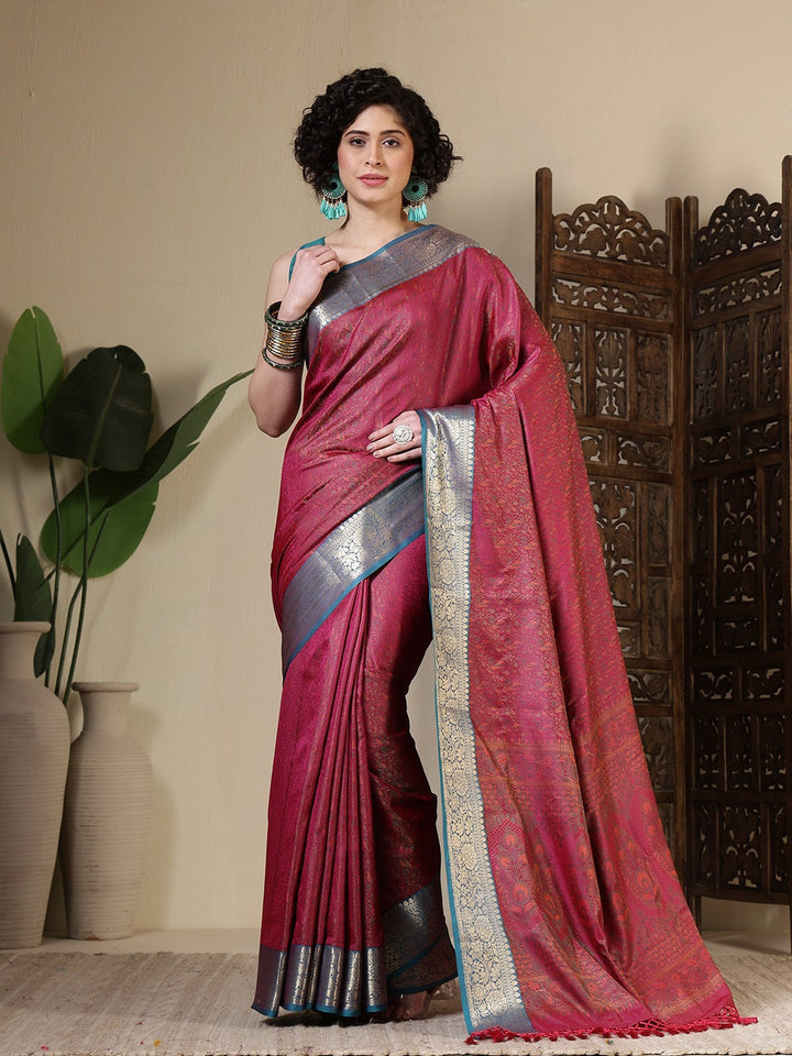 Woven Design Art Silk Saree