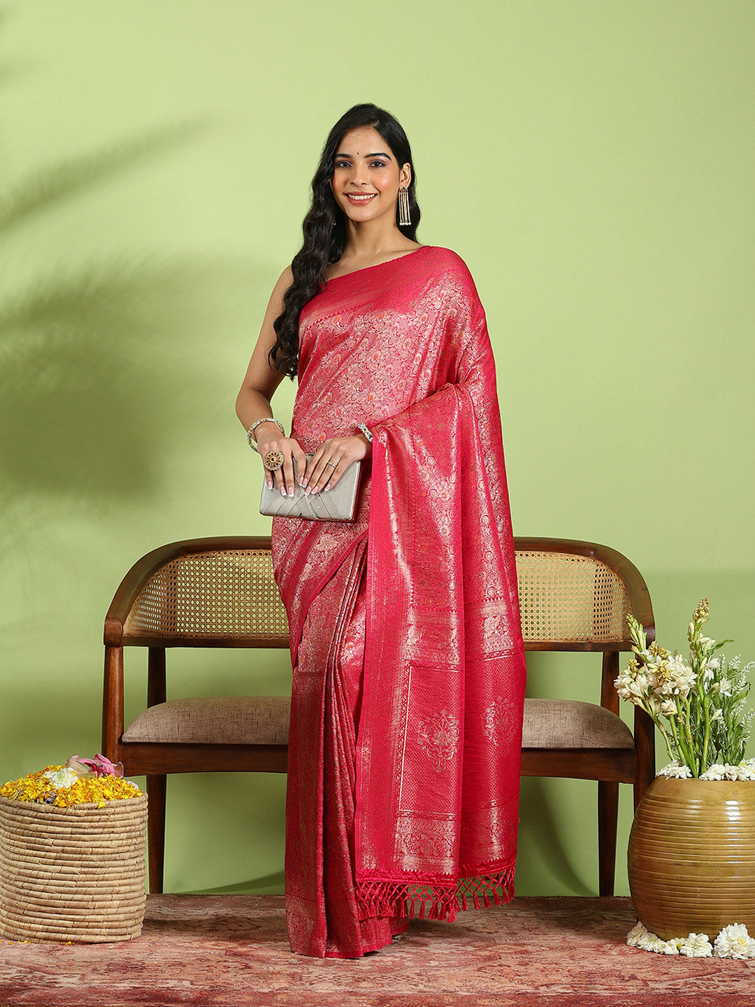Woven Design Art Silk Saree