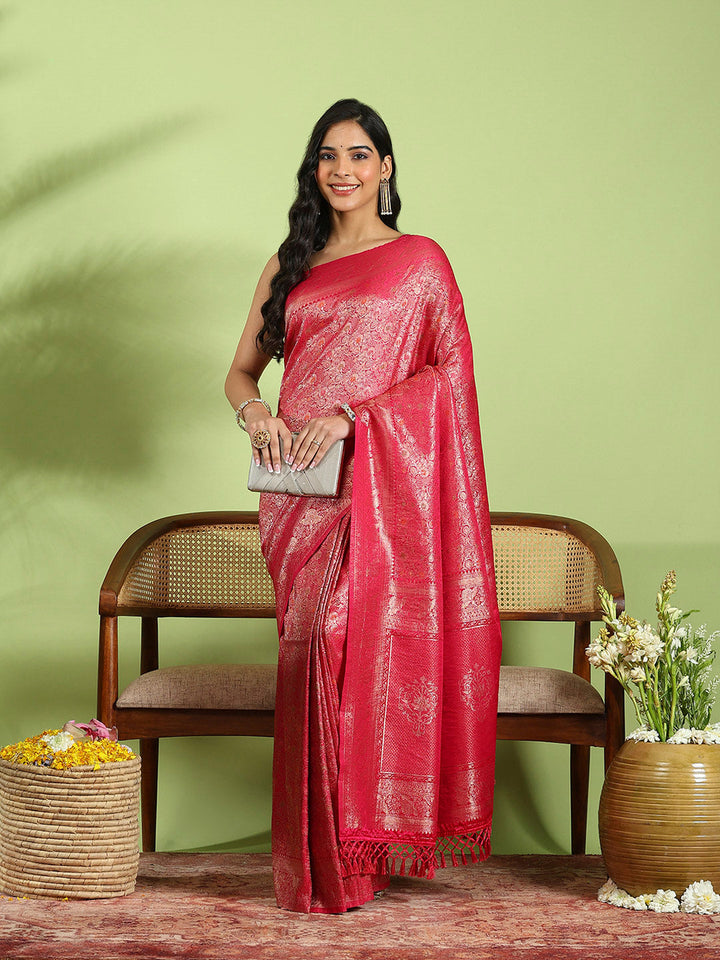 Woven Design Art Silk Saree
