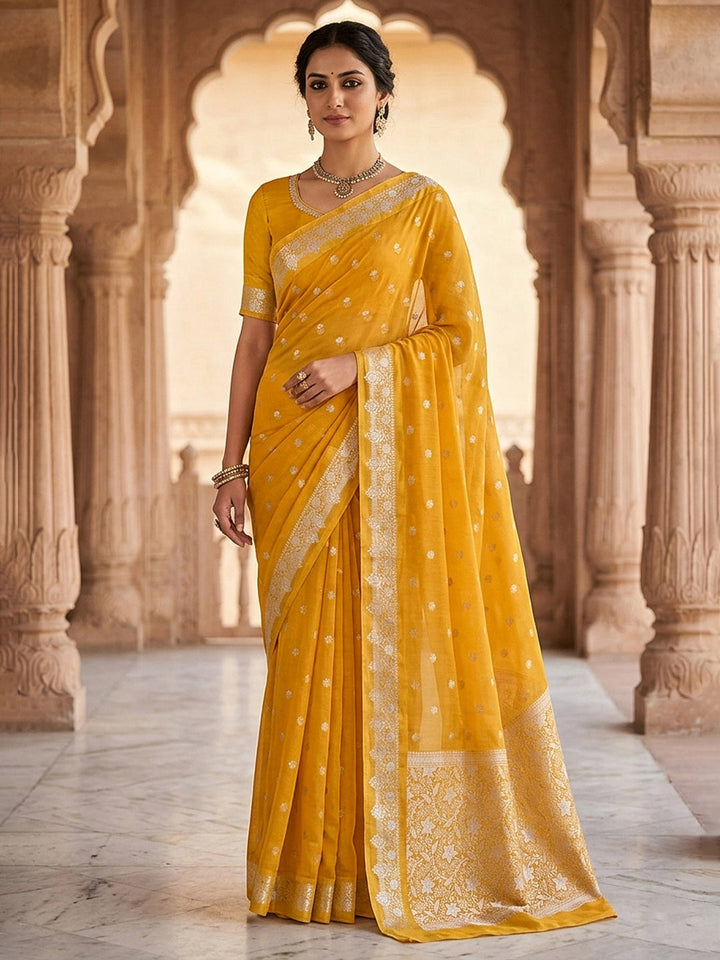 Zari Woven Art Silk Saree