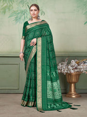 Printed Art Silk Saree