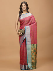 Resham Jaal Woven Handloom Saree