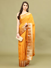 Zari Border Woven Handloom Saree