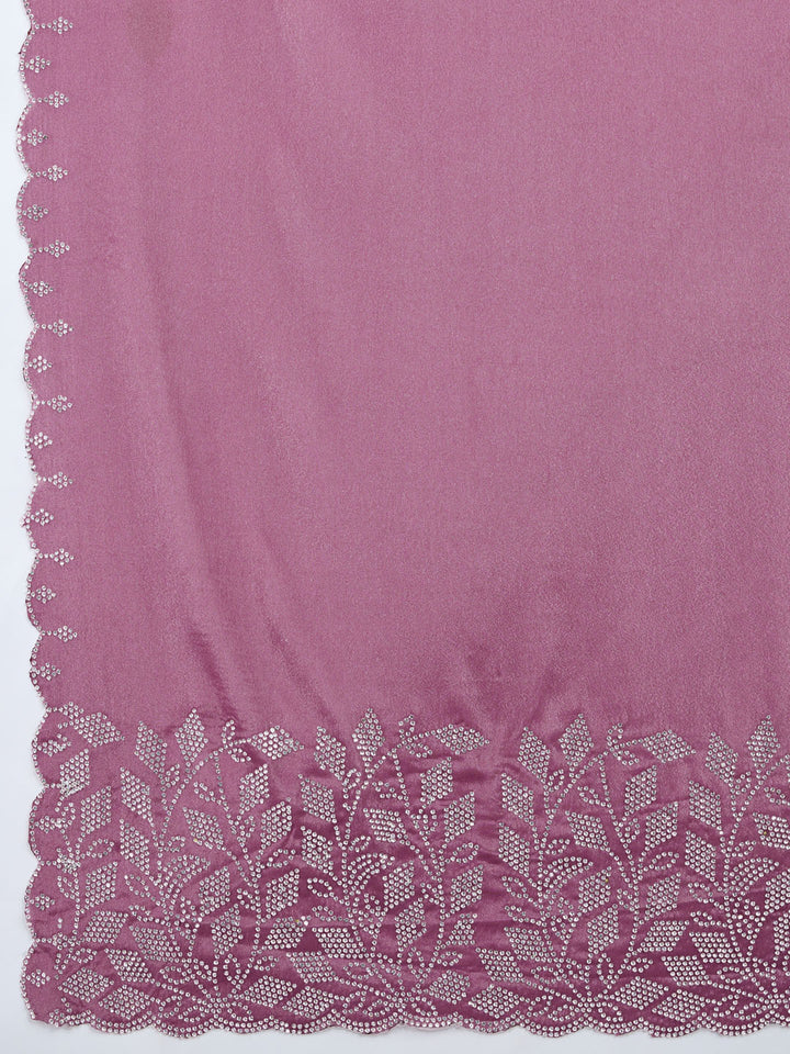 Embroidered Georgette Saree