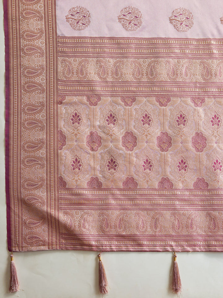 Woven Design Satin Silk Saree