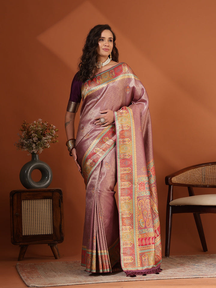 Woven Design Dola Silk Saree
