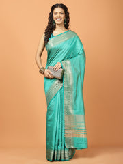 Zari Border Woven Handloom Saree