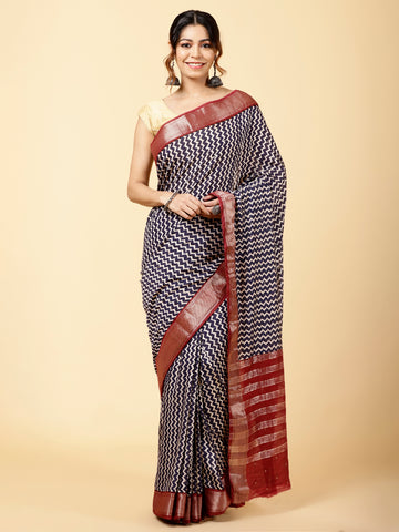 Printed Cotton Saree