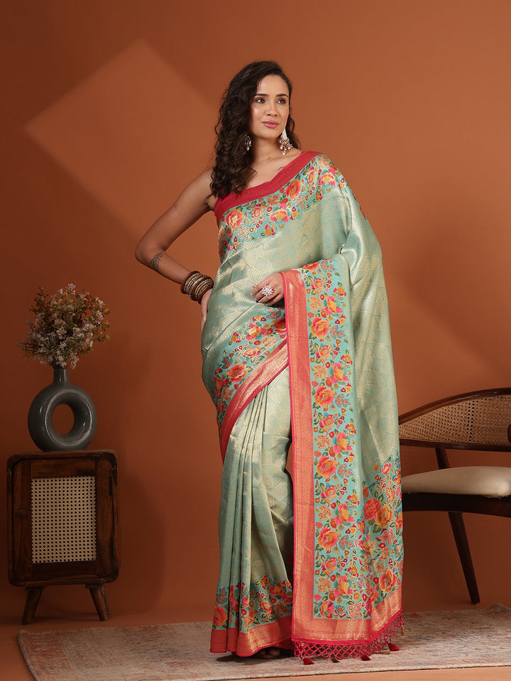 Woven Design Dola Silk Saree