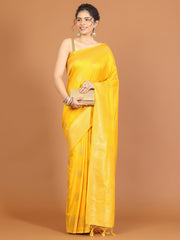 Zari Border Woven Art Silk Saree