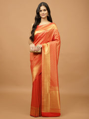 Zari Booti Woven Handloom Saree