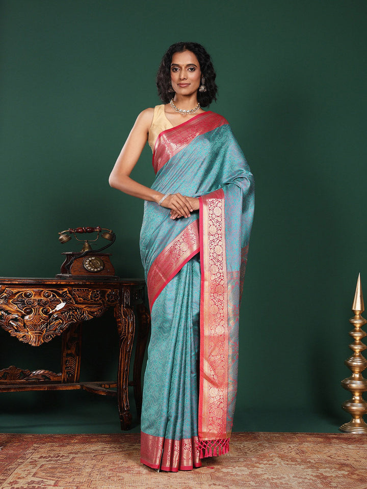 Woven Design Art Silk Saree